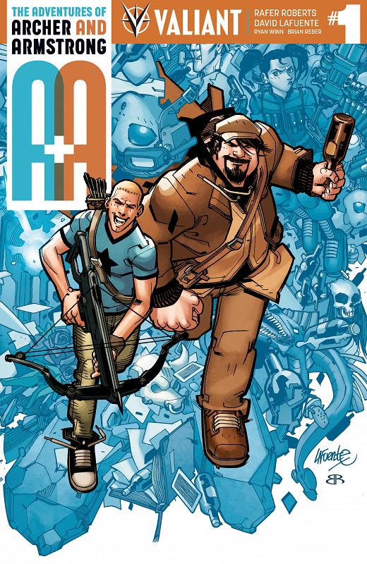 A&A - The Adventures of Archer & Armstrong #1-12 (2016-2017) Complete