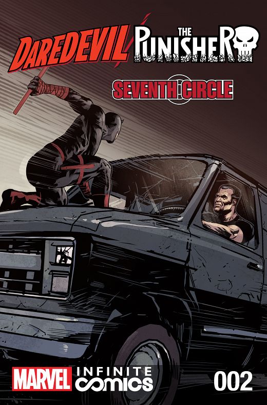 Daredevil - Punisher - Seventh Circle Infinite Comic #1-8 (2016) Complete
