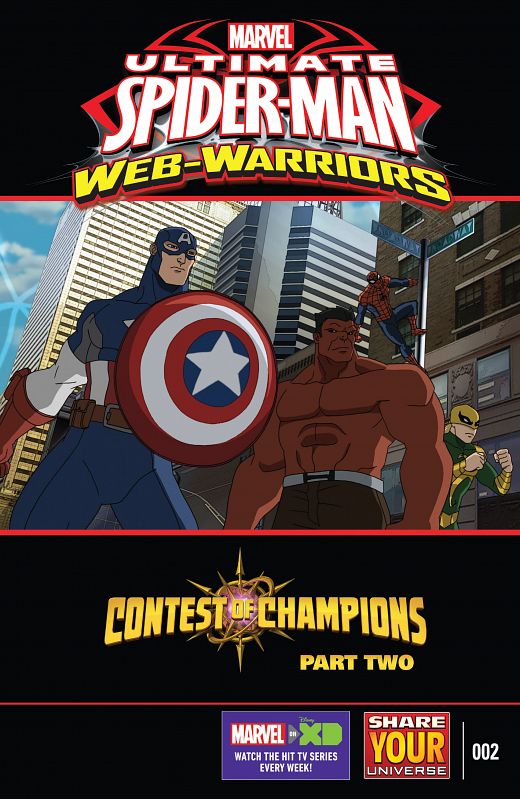 Marvel Universe Ultimate Spider-Man - Web-Warriors - Contest of Champions #1-4 (2016)