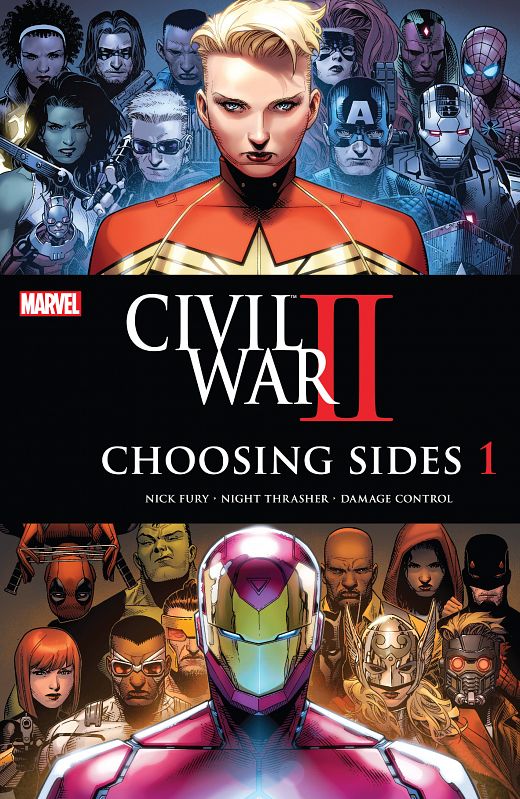 Civil War II - Choosing Sides #1-6 (2016) Complete