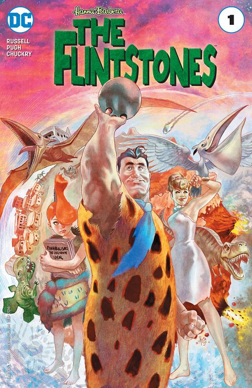 The Flintstones #1-12 (2016-2017) Complete
