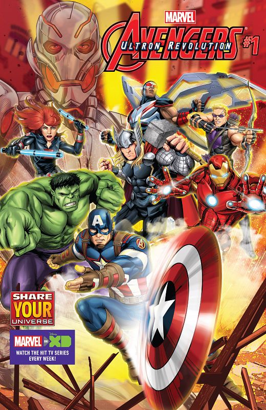 Marvel Universe Avengers - Ultron Revolution #1-12 (2016-2017) Complete