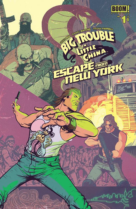 Big Trouble in Little China Escape From New York #1-6 (2016-2017) Complete