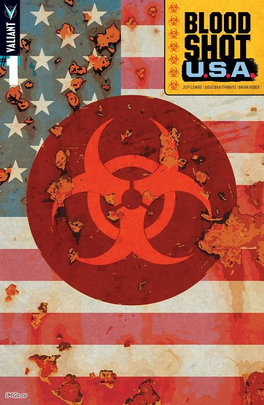 Bloodshot U.S.A. #1-4 (2016-2017) Complete