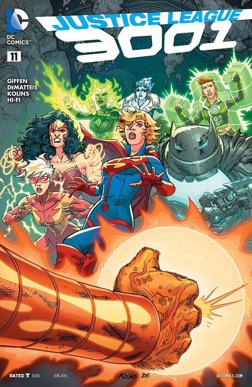 Justice League 3001 #1-12 (2015-2016) Complete
