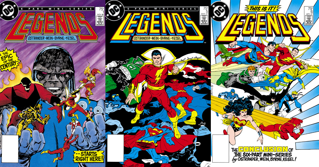 Legends #1-6 (1986-1987) Complete