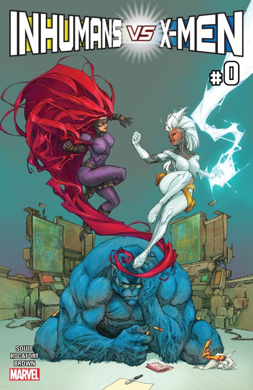 Inhumans vs. X-Men #0-6 (2017) Complete