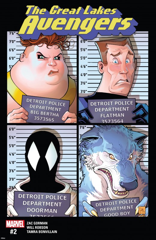 Great Lakes Avengers #1-7 (2016-2017) Complete