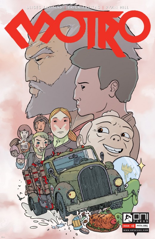 Motro #1-4 (2016-2017) Complete