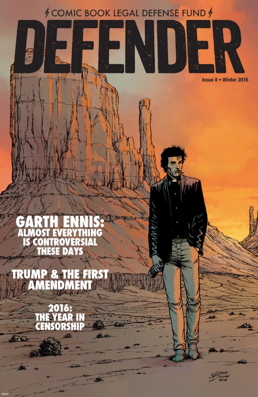 CBLDF Defender #1-8 + Special (2015-2016) Complete