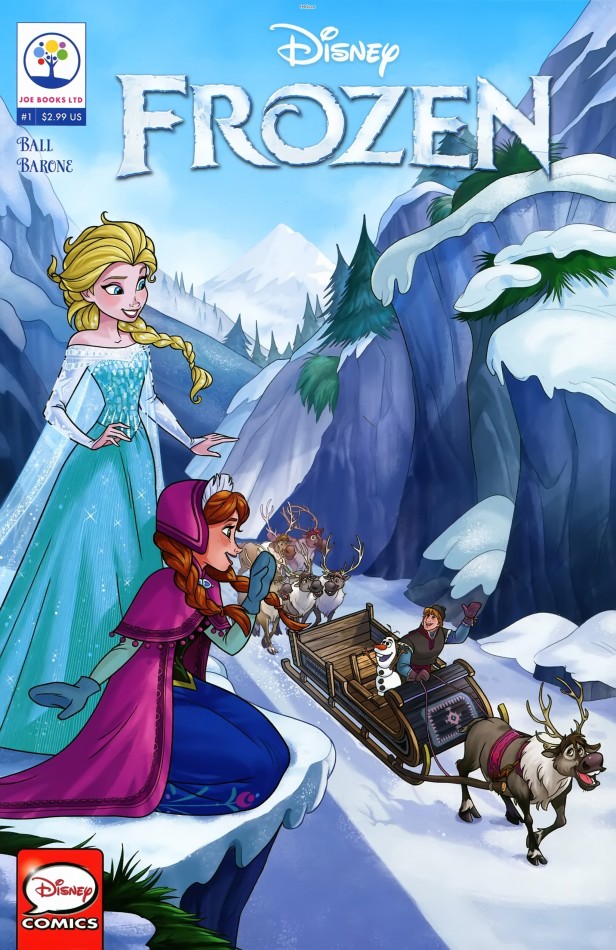 Disney Frozen #1-8 + Annual (2016-2017) Complete