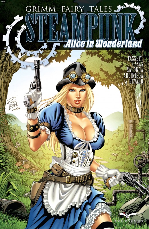 Grimm Fairy Tales Presents Steampunk #1-2 + Alice In Wonderland (2016-2017) Complete