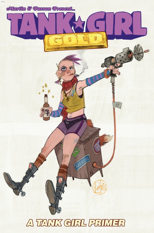 Tank Girl - Gold #1-4 (2016-2017) Complete