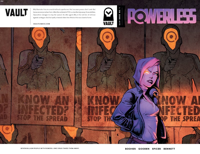 Powerless #1-4 (2017) Complete