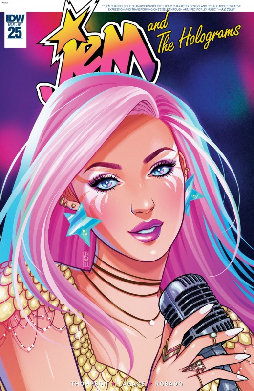 Jem and the Holograms #1-26 + Specials + Annual (2015-2017) Complete