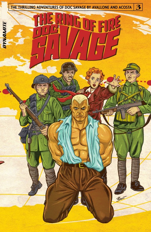 Doc Savage - The Ring of Fire #1-4 (2017) Complete