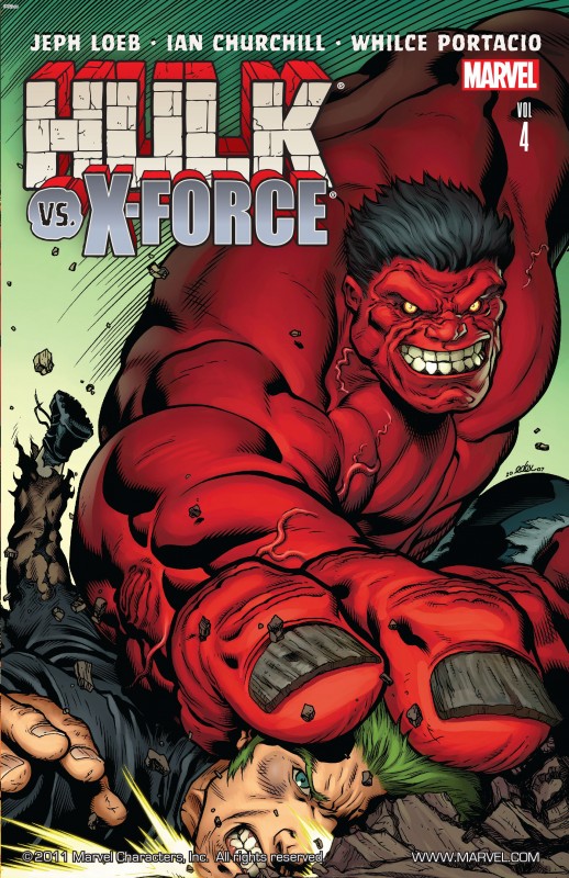 Hulk v04 - Hulk vs. X-Force (2010)