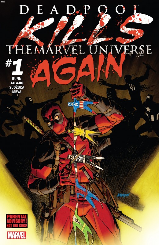 Deadpool Kills the Marvel Universe Again #1-5 (2017) Complete